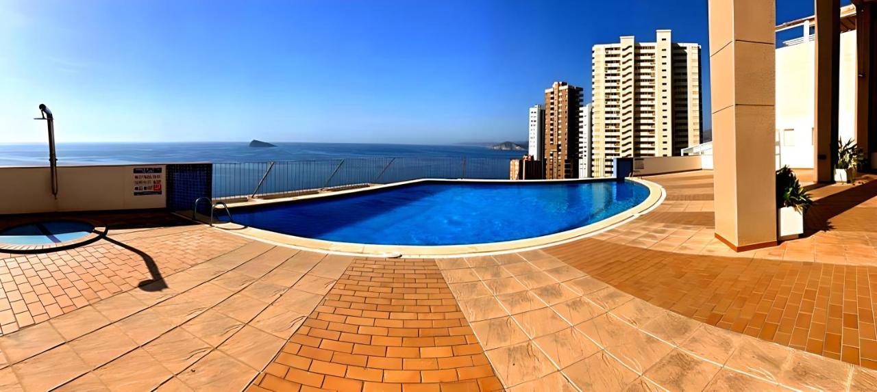 Spectacular Sea Views 2 Bedrooms In Villa Marina Benidorm Ngoại thất bức ảnh